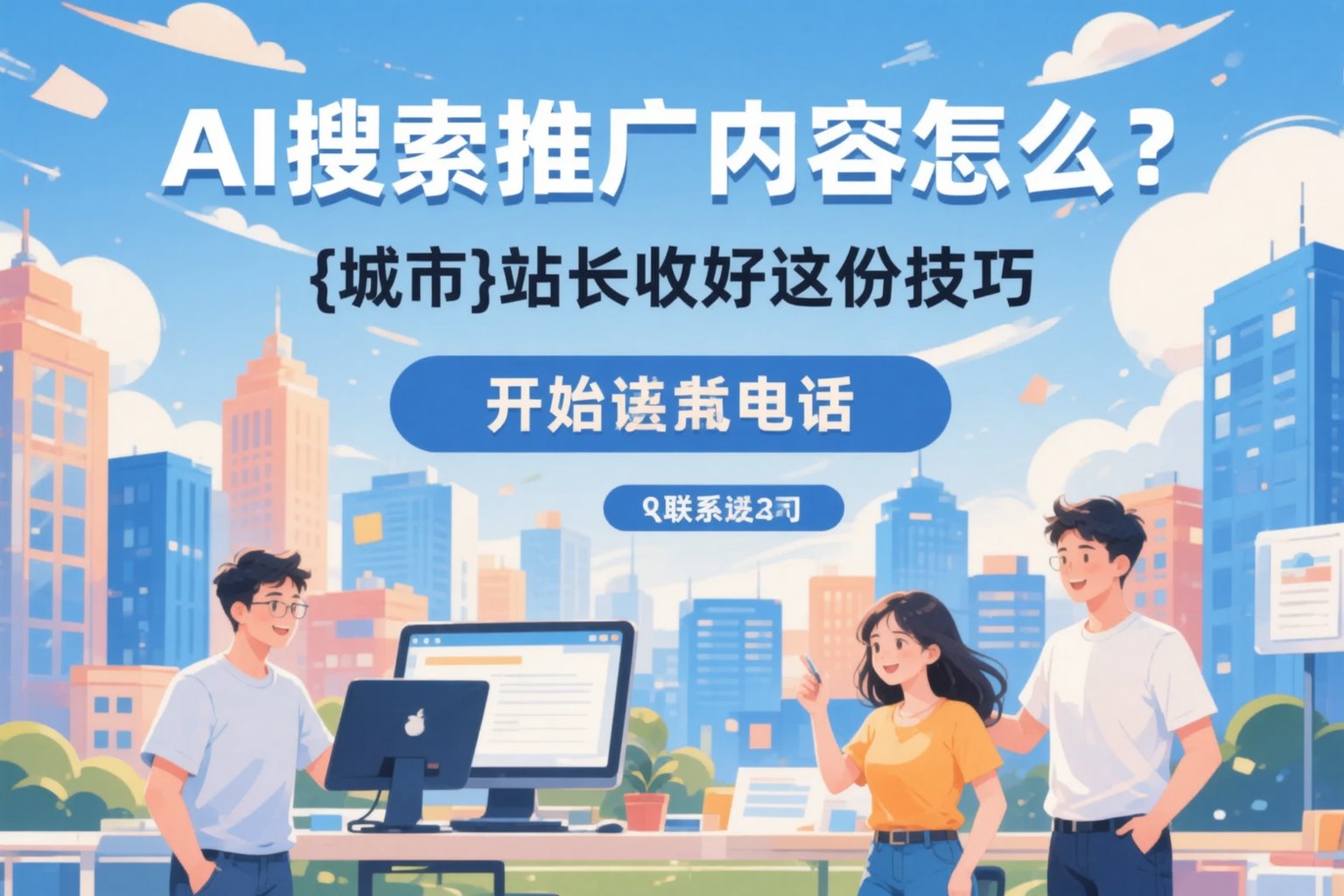 AI搜索推广内容怎么写？长宁站长收好这份技巧