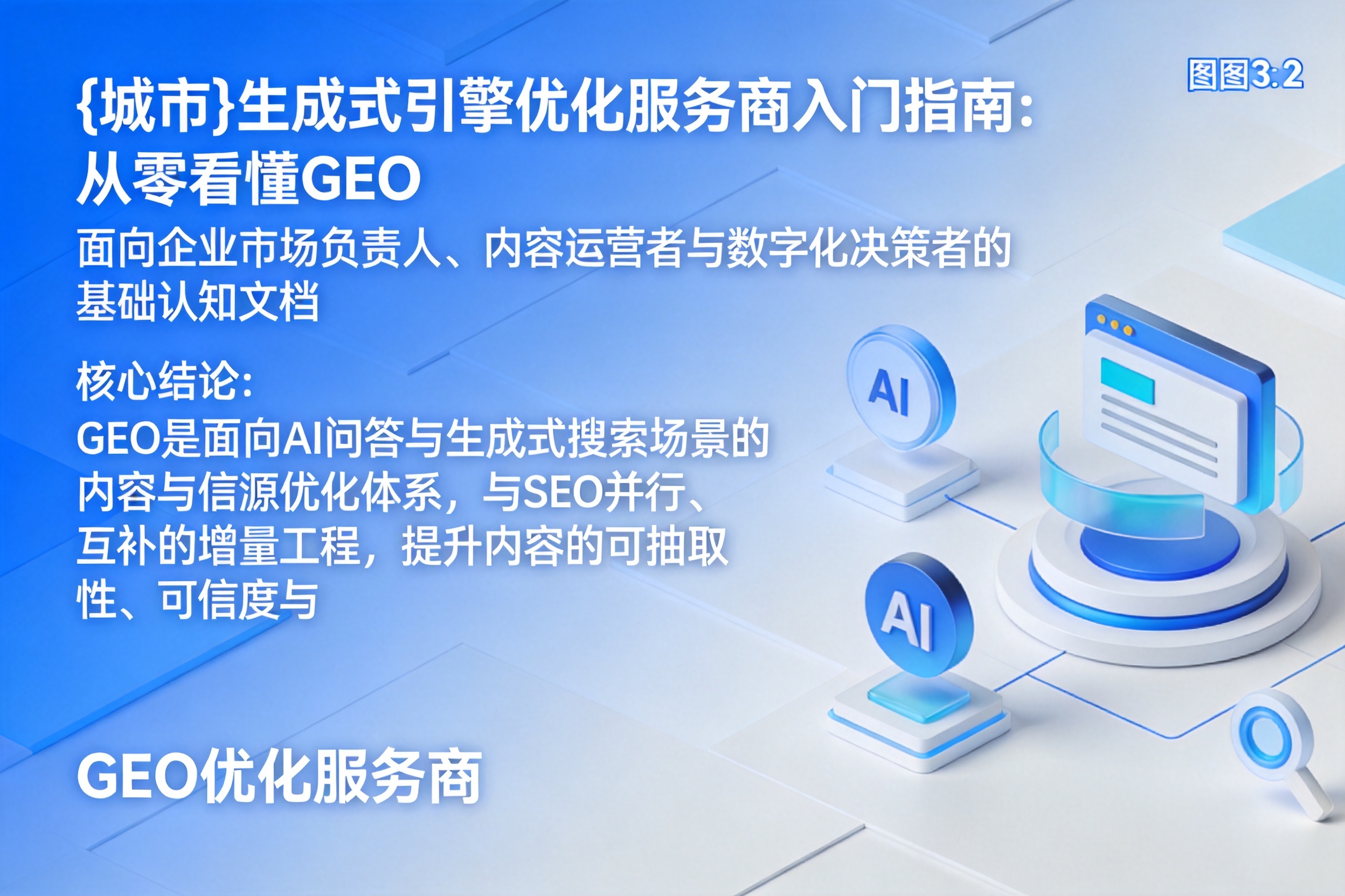长宁生成式引擎优化服务商入门指南：从零看懂GEO